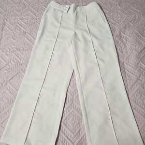 Loft-Elegant Cream Women's Pants